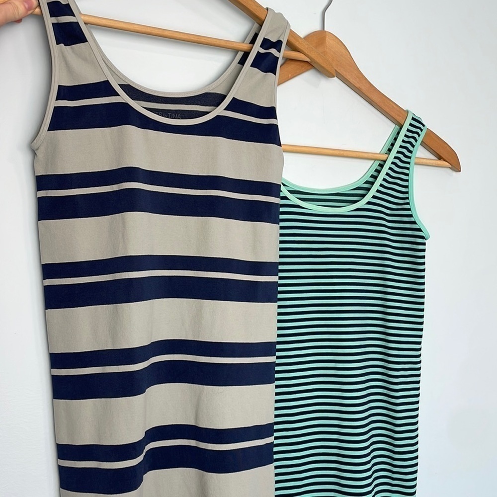 Tees By Tina Seamless Tank Top Bundle One Size